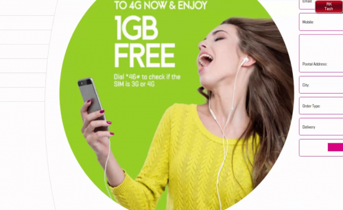 Get 1GB Free Data Daily for 365 Days on Smile 4G Network